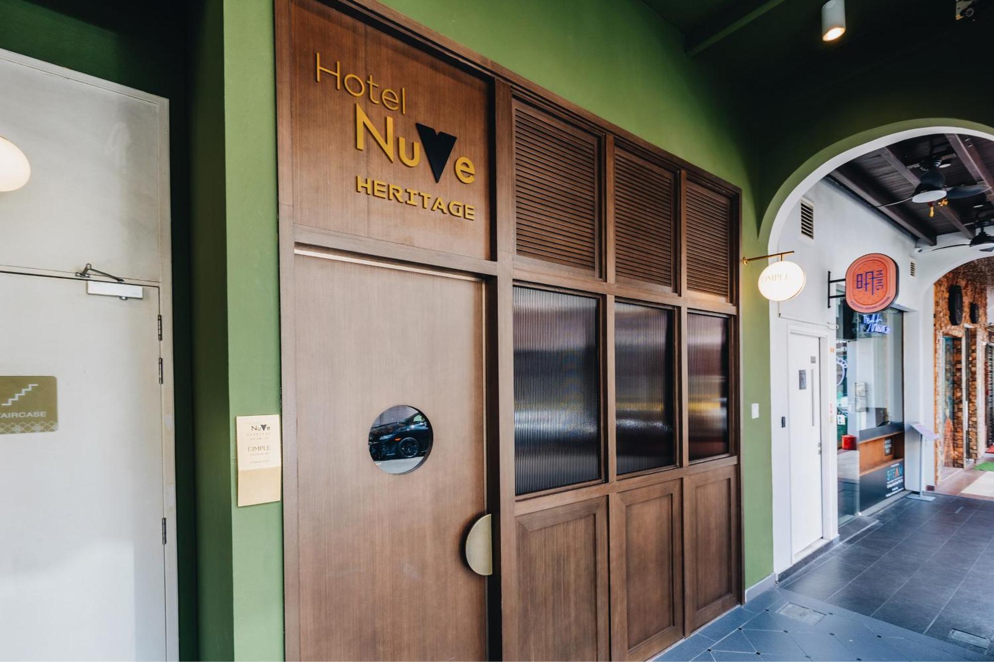 Hotel NuVe Heritage Singapore Buitenkant foto